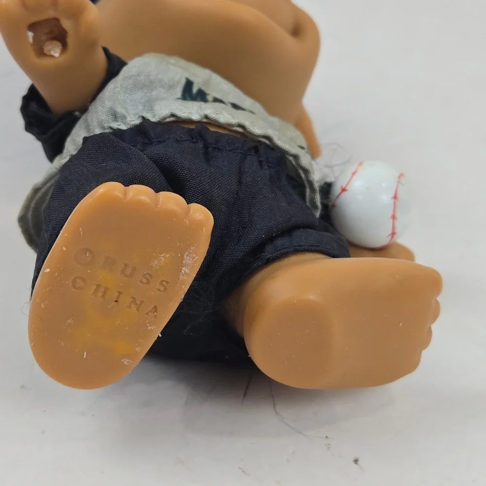 Vtg 90s Russ Troll Doll Seattle Mariners MLB Baseball Blue Hair 4